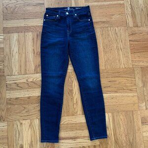7 For All Mankind – Gwenevere High Waist Skinny Jeans - 27